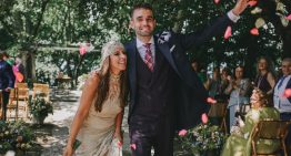 La preciosa boda en Galicia de María y José Luis: el vestido del que la novia se «enamoró» a los 12 años y una celebración épica