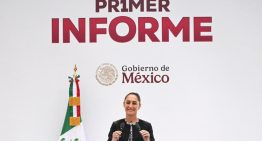 Sheinbaum destaca reformas en economía, seguridad y otros temas en su primer informe de gobierno