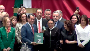 Segob entrega a diputados el primer informe presidencial de Claudia Sheinbaum