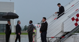 Marco Rubio inicia su visita oficial a México