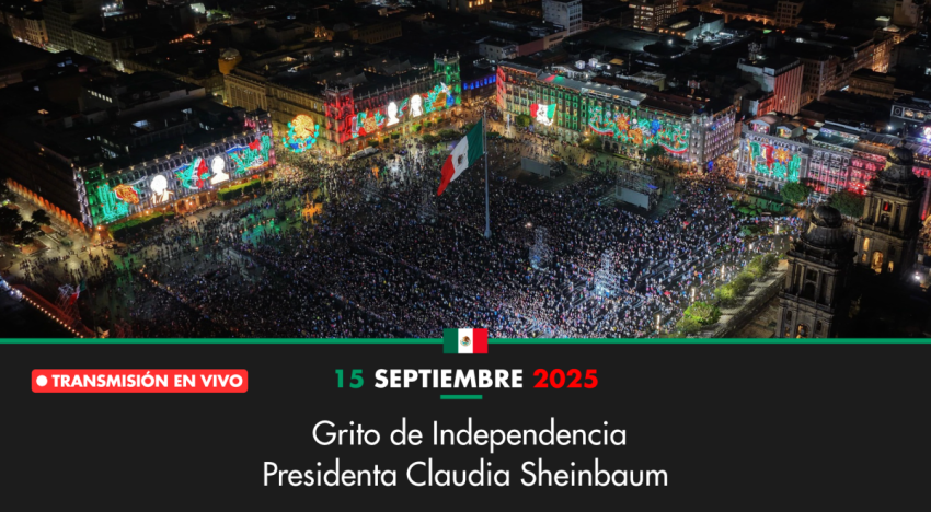 Grito de Independencia – Presidenta Claudia Sheinbaum