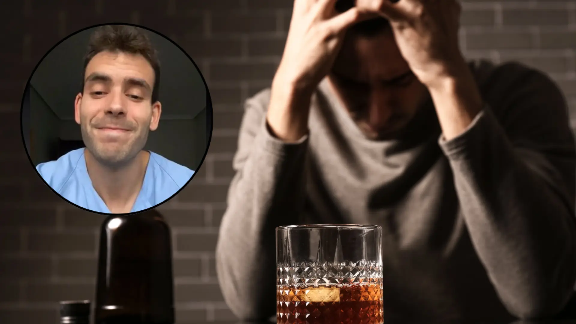 Jorge Ángel, enfermero, sobre por qué te pones triste cuando bebes: «Un bajón impresionante»