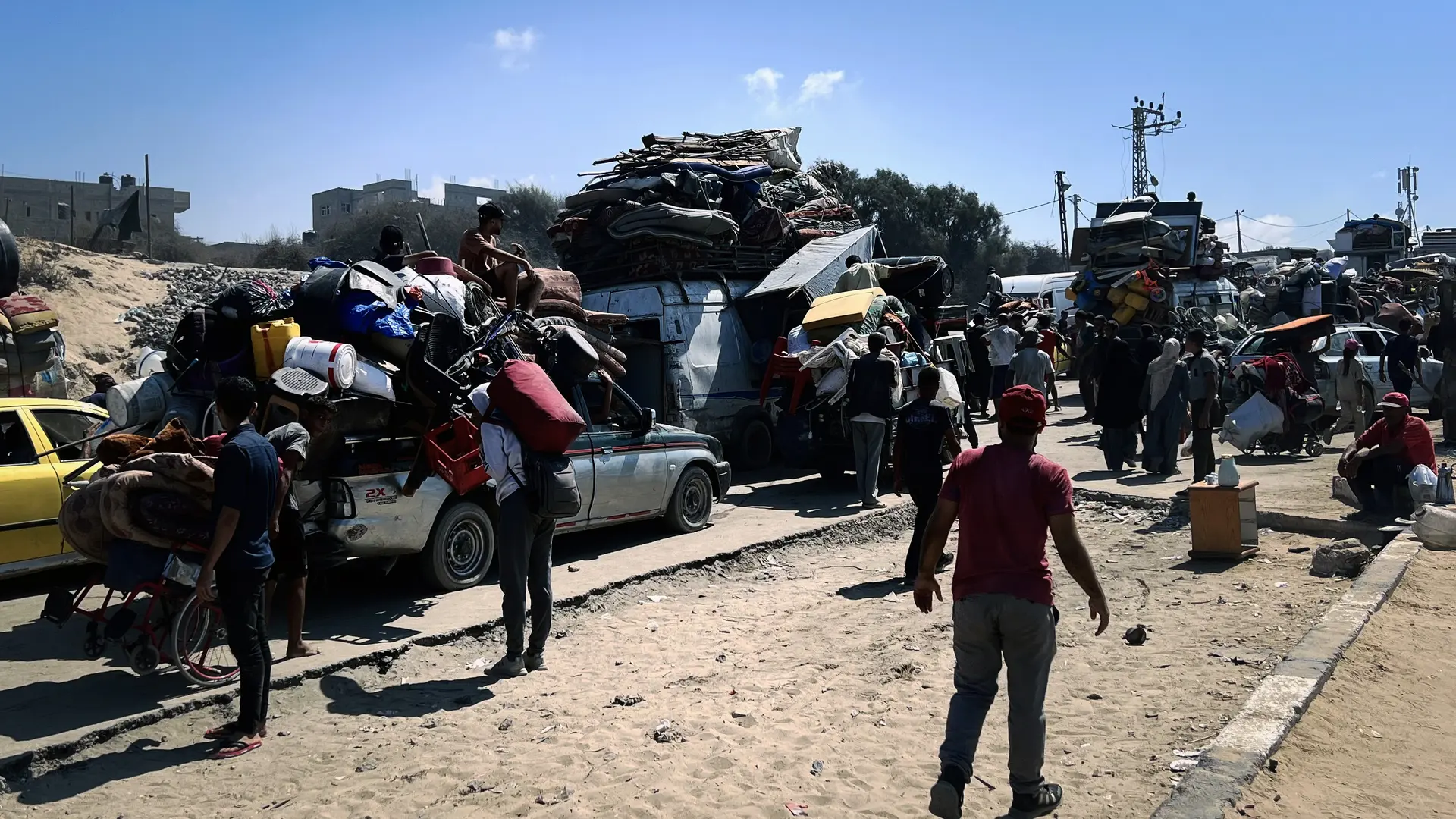 Israel cierra la carretera de Saladino, la segunda vía que abrió para evacuar Ciudad de Gaza