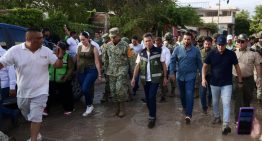 Acude Pablo Lemus Navarro, Gobernador del Estado, a supervisión de trabajos en colonias afectadas de Puerto Vallarta