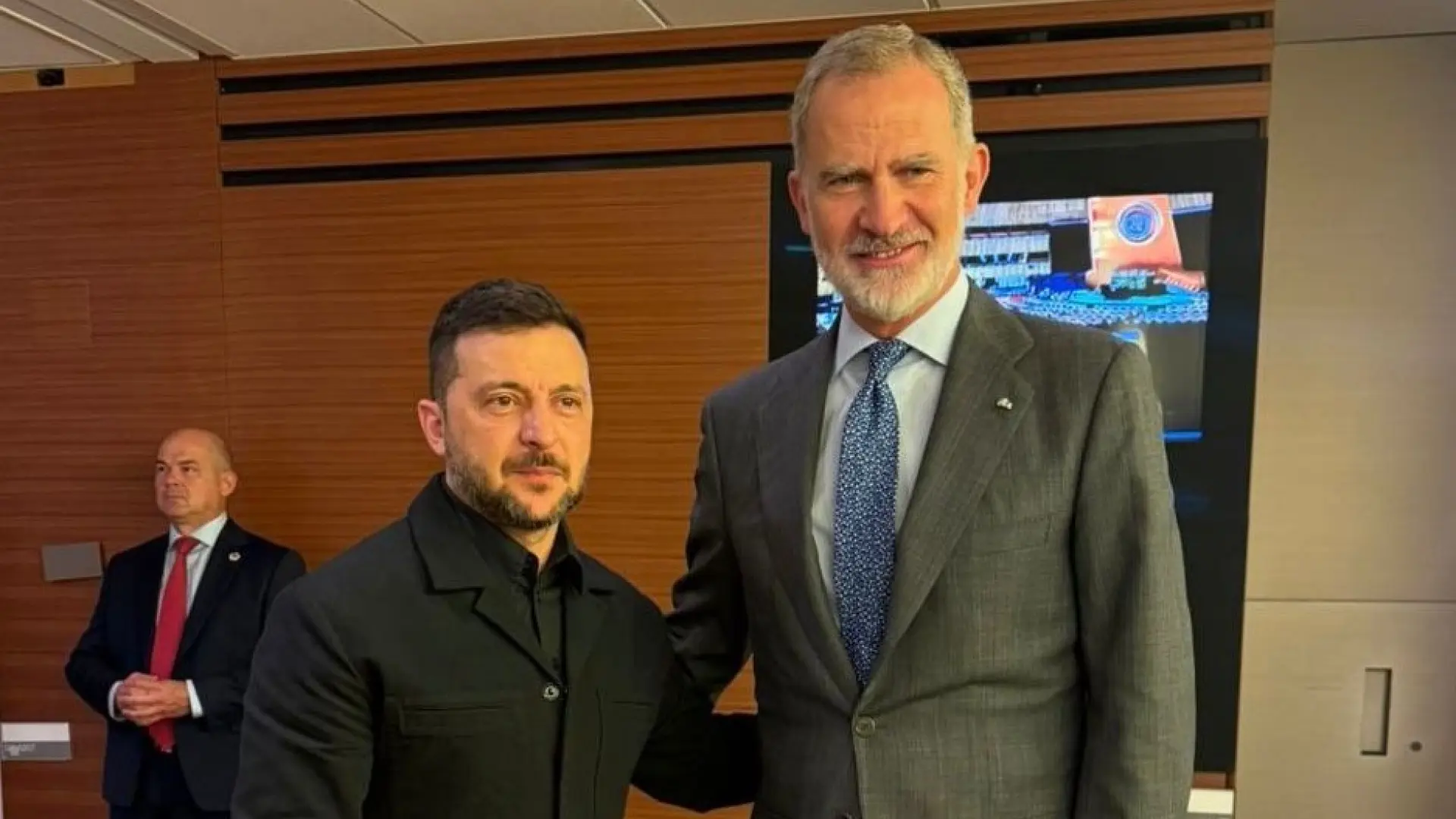 Zelenski se reúne con Felipe VI en Nueva York y le agradece el «apoyo efectivo y genuino» de España a Ucrania