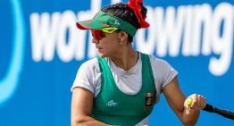 Kenia Lechuga ganó bronce en el Mundial de Remo en Shanghái