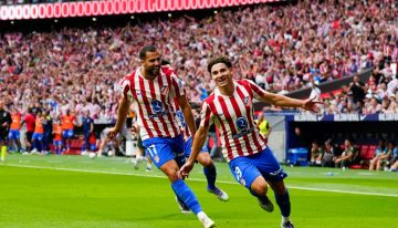 Atlético de Madrid goleó en el clásico con un Julián Álvarez en modo crack frente al Real Madrid que terminó con Mastantuono caliente