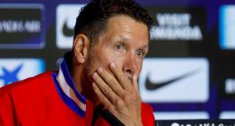 El Cholo Simeone encendió el inflador anímico antes del derby de Madrid: «Veo a Julián contento, muy comprometido y lo vamos a ayudar a ser mejor todavía»
