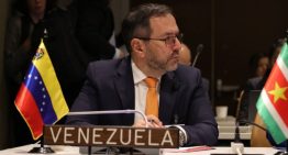 Yván Gil reiteró en la Celac que el chavismo «combate al narcotráfico»