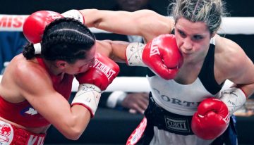 La argentina Sol Cudos perdió el título mundial en su primera pelea en el exterior: Kim Clavel ganó por puntos en la nueva tierra prometida del boxeo femenino