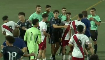 Triste final para los chicos de River en el Mundial de Clubes Sub 18: tres expulsados, gestos al público y dura derrota ante el Real Madrid