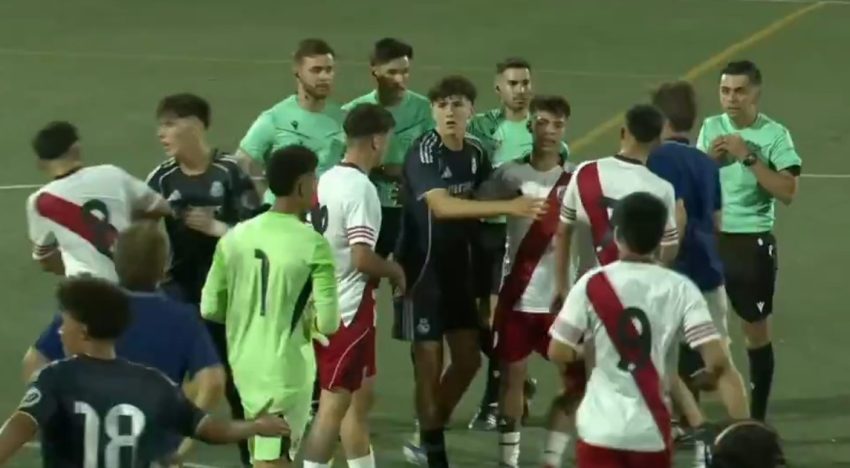 Triste final para los chicos de River en el Mundial de Clubes Sub 18: tres expulsados, gestos al público y dura derrota ante el Real Madrid