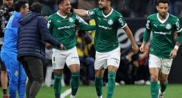 La temible dupla argentino-brasileña del Palmeiras que amenaza a River en la Copa Libertadores: 'Flaco' López y Vitor Roque