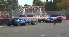 Albon chocó a Colapinto y lo dejó último en Bakú: su ex compañero en Williams le frustró una nueva carrera en la Fórmula 1