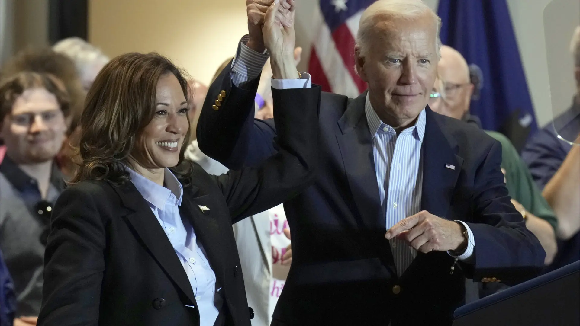 Kamala Harris confiesa haberse sentido «decepcionada» por Biden y habla de su deterioro: «Su voz ya no era firme»