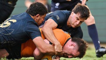 Los Pumas perdieron en la última jugada ante Australia y dejaron pasar una chance inmejorable en el Rugby Championship
