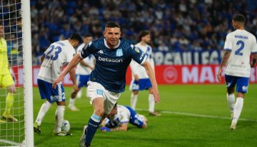 Maravilla Martínez llegó a los 50 goles en Racing vs Vélez y se acerca a una marca de Diego Milito: «Hay que estar ahí…»