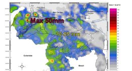 Inameh advierte que continuarán las lluvias este #7Sep en gran parte de Venezuela