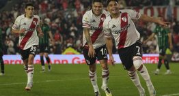 Maxi Salas, puro corazón: marcó un  golazo, otra vez fue figura en el triunfo de River y se vuelve clave para Gallardo