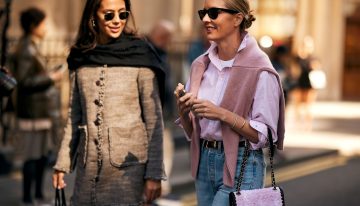 La elegancia en 2025 se resume en estos 16 looks clásicos del street style: de la falda por la rodilla a la camisa blanca