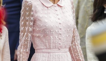 El día que la reina Letizia desafió el protocolo del 12 de octubre y, sin embargo, dio una lección de estilo con chal y pantalón