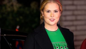 Esto sí que es un armario sostenible: Amalia de Holanda rescata un vestido de noche de su abuela que también llevó su madre, la reina Máxima