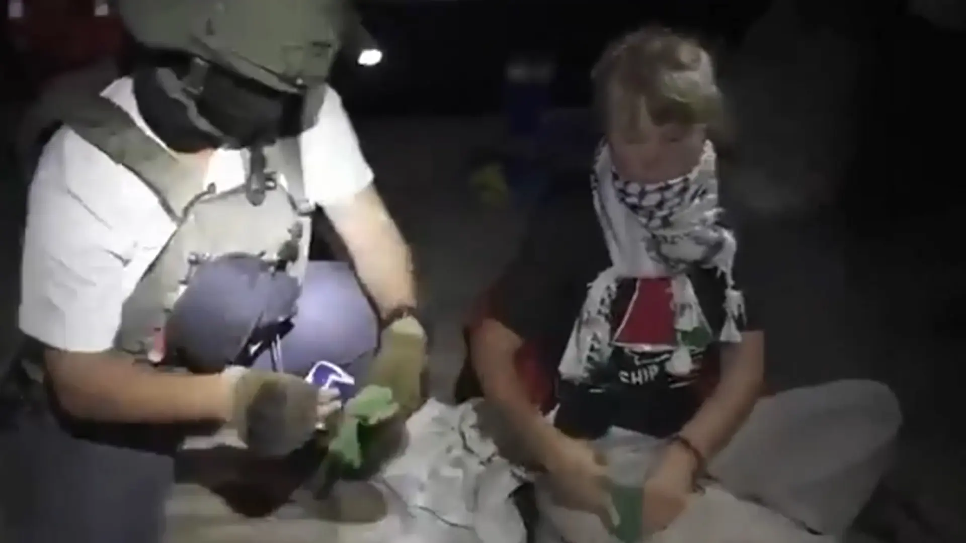 Israel comparte un vídeo de Greta Thunberg tras ser abordada la flotilla: «Greta y sus amigos están sanos y a salvo»
