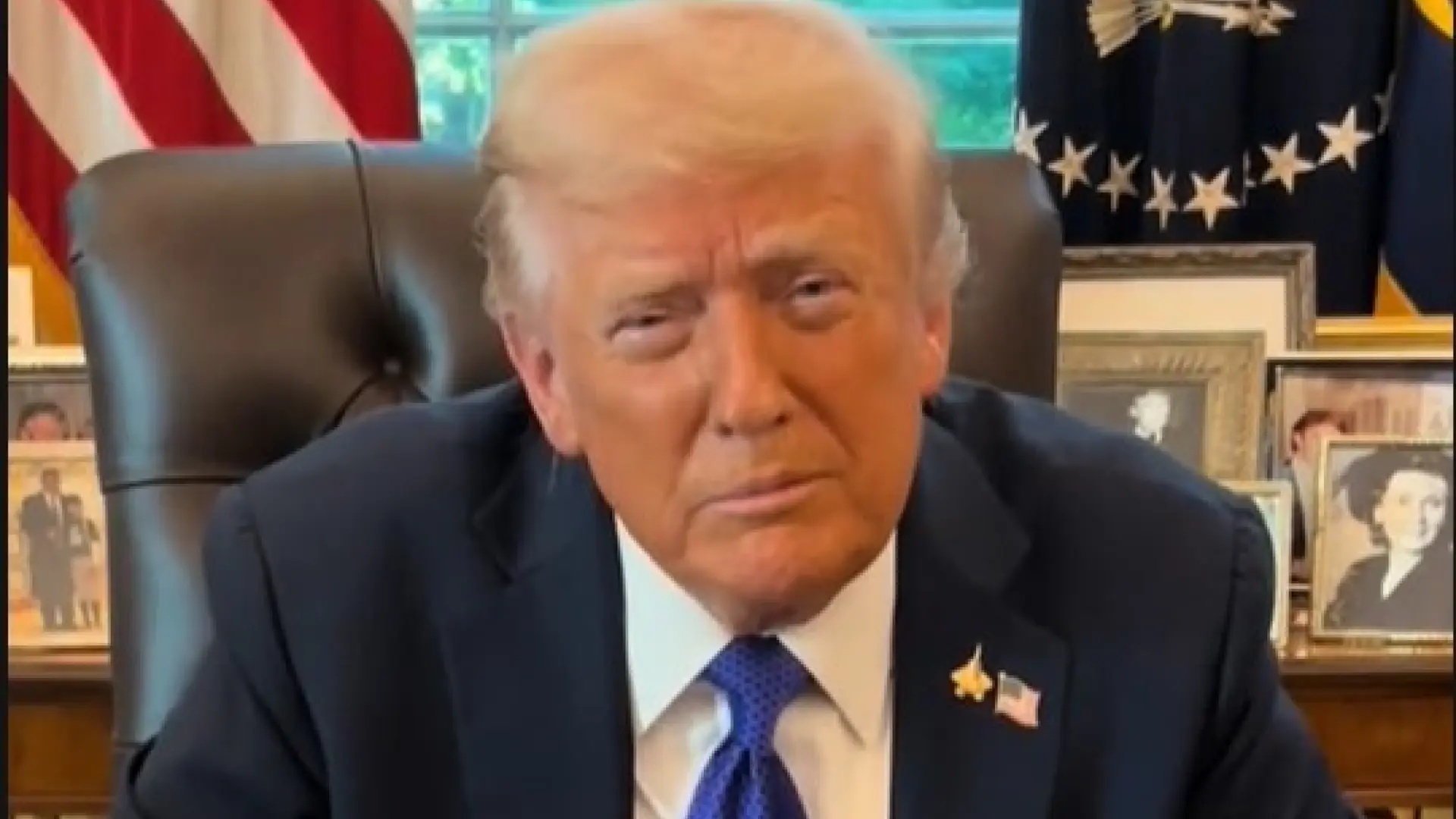 Trump se dirige a los jóvenes en su primer TikTok como presidente: «Me debéis una»