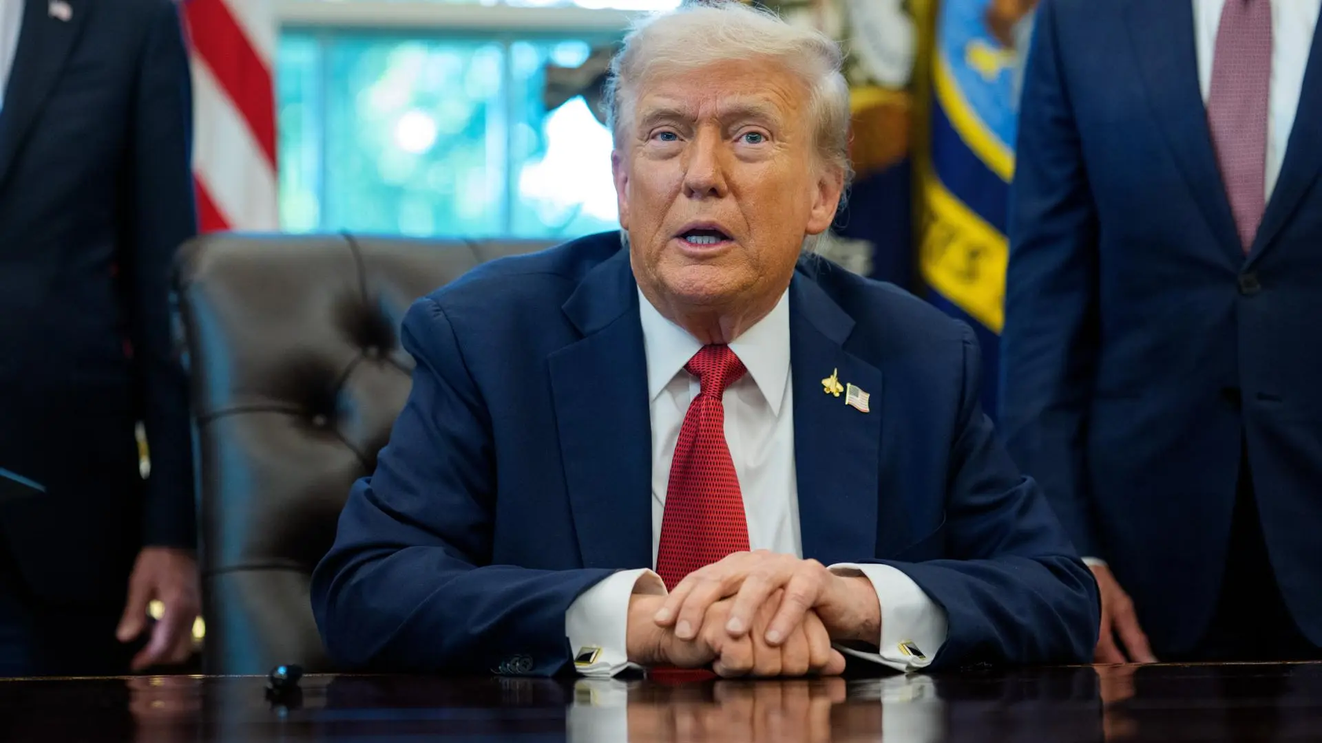 Trump, sobre Greta Thunberg: «Está muy loca. Pueden quedársela»