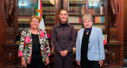 Sheinbaum y Michelle Bachelet dialogan sobre América Latina y bienestar social
