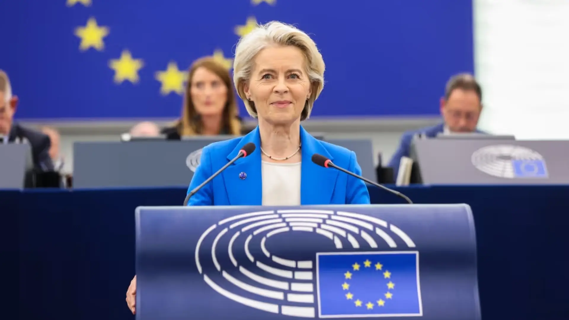 Von der Leyen dice que Europa «ya ha comenzado» el trabajo para proteger sus cielos de Putin: «Esta es una guerra híbrida»