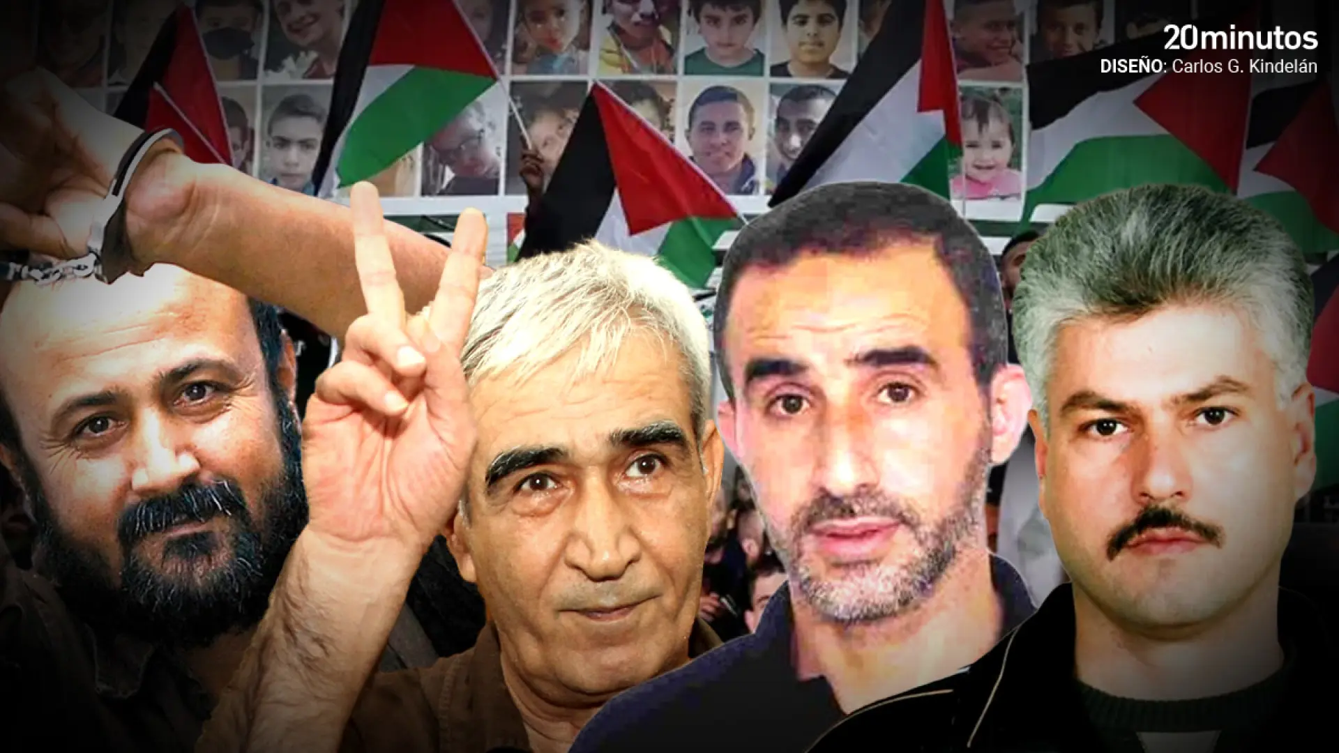 Estos son los cuatro palestinos que Israel se niega a excarcelar… y que Hamás exige libres para continuar el proceso de paz