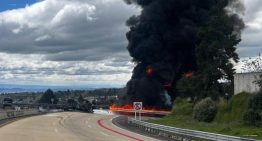 Explosión de pipa provoca cierre total en la autopista México – Puebla