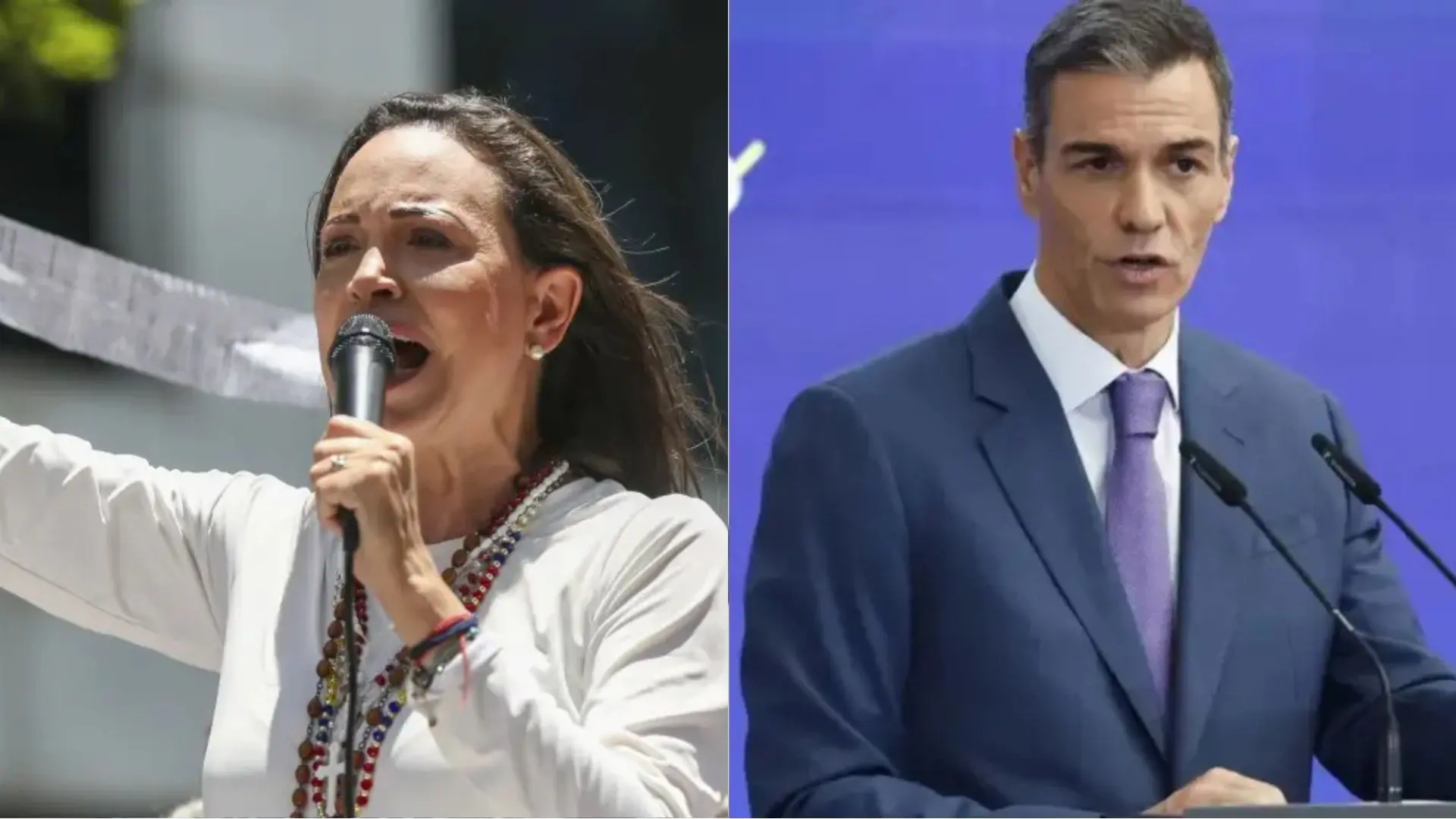 Sánchez no felicitó a María Corina Machado alegando que «nunca lo hace» con los Nobel… aunque lo hizo en otras cuatro ocasiones