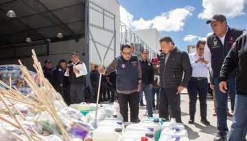 Supervisan ayuda humanitaria a comunidades de Hidalgo