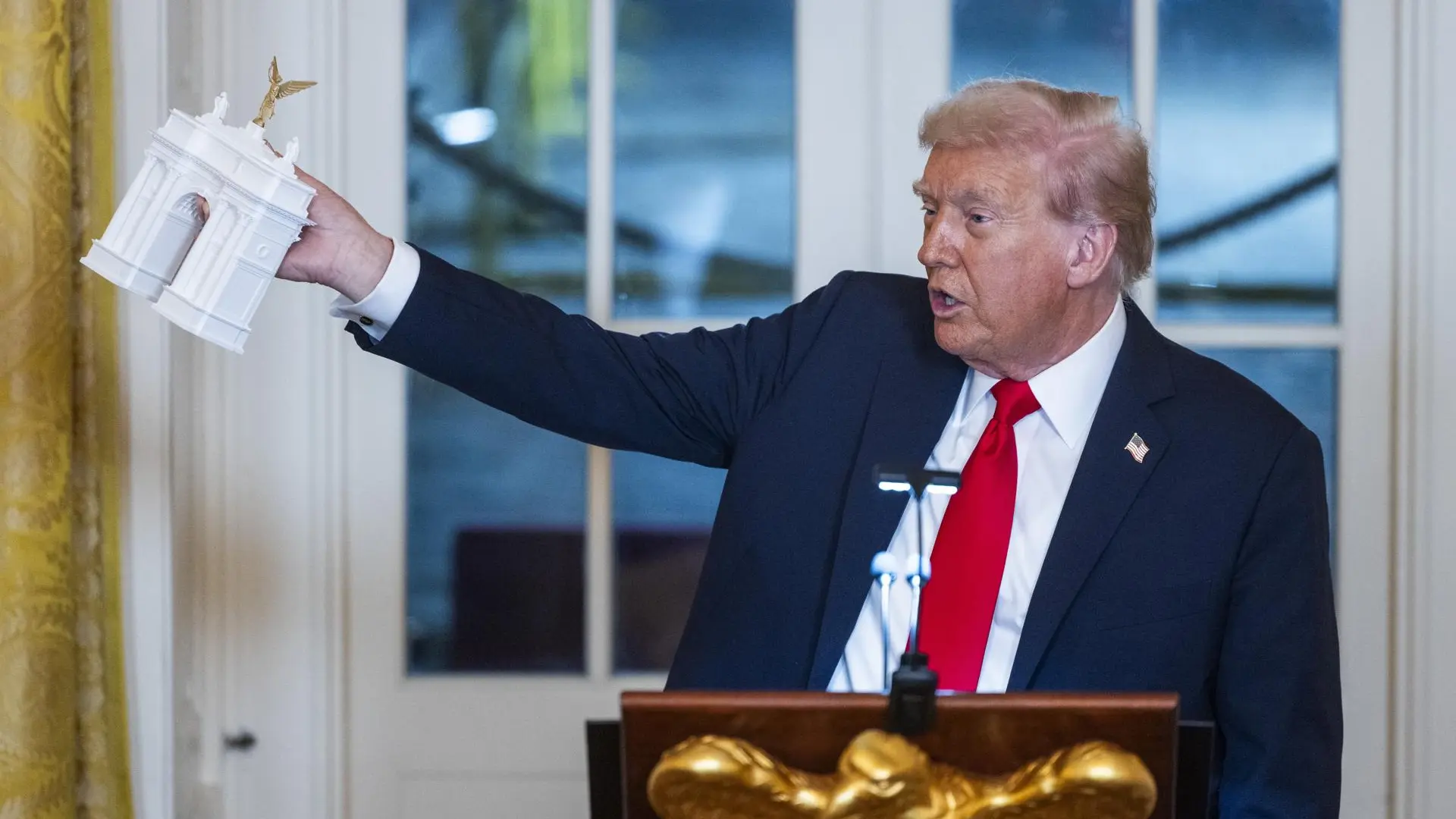 El nuevo monumento que Trump planea construir en Washington por los 250 años de independencia: «Va a ser realmente hermoso»