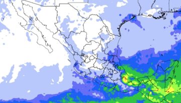 Frente frío 8 provocará lluvias intensas este lunes 20 de octubre en sureste de México