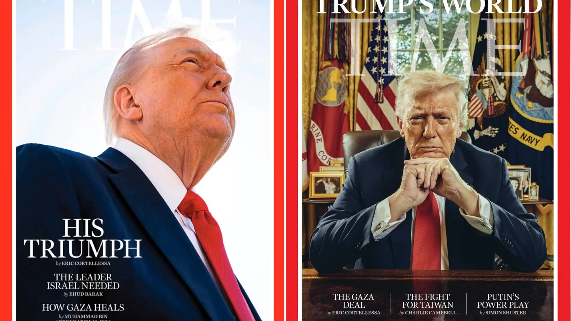 La revista 'Time' publica su nueva portada tras las quejas de Trump por la foto de la anterior versión La revista 'Time' publica su nueva portada tras las quejas de Trump por la foto de la anterior versión