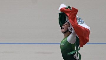 La mexicana Yareli Acevedo, campeona mundial en prueba por puntos