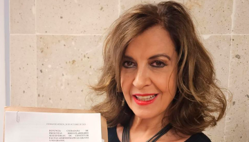 María Elena Pérez-Jaén denuncia ante la Contraloría del Senado a Adán Augusto López