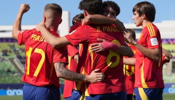 Mundial Sub 20: el golazo de pizarrón de España para ganarle a Ucrania y ser el primer clasificado a cuartos de final