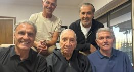 Ruggeri, Burruchaga, Batista y Giusti volvieron a visitar a Carlos Bilardo: «Felicidad de verlo tan bien y compartir»
