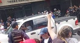 Buhoneros protestan frente a la sede de la Alcaldía de Caracas este #1Oct