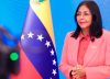 Delcy Rodríguez dijo que EEUU busca perturbar acuerdos de gas del chavismo con el Caribe