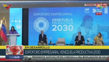 Delcy Rodríguez insiste que lo que está pasando en Venezuela es un «milagro económico»