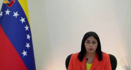 Delcy Rodríguez se descompone: acusa a Trinidad y Tobago de ser “cómplice de la CIA” contra Venezuela (VIDEO)