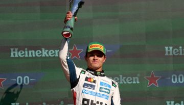 Arde la Fórmula 1 a cuatro carreras del final: Norris arrasó en el GP de México y es el nuevo líder, un punto arriba de Piastri