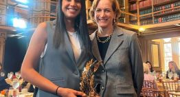 Sairam Rivas agradeció el galardón «Hillary Clinton Award» en honor a presas políticas venezolanas
