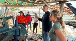Mar de fondo golpeó a zonas costeras de Anzoátegui y dejó daños en viviendas (VIDEO)