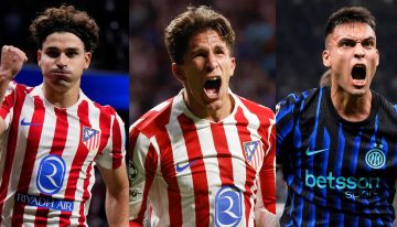 La Scaloneta brilló en la Champions: 11 titulares, goles importantes, ausencias por lesión y MVP para Julián Álvarez en Atlético de Madrid